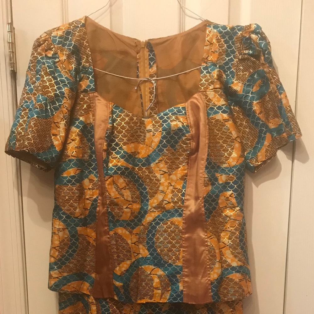 Handmade African dress